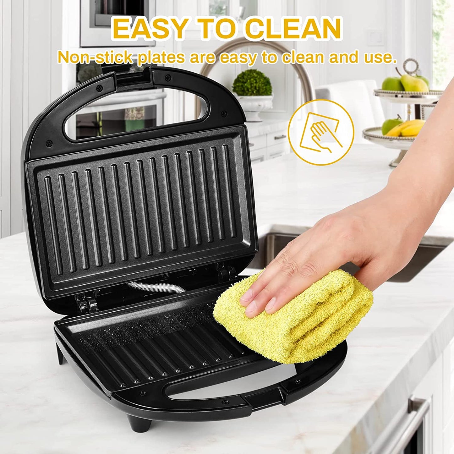 Sadwichera grill compacta