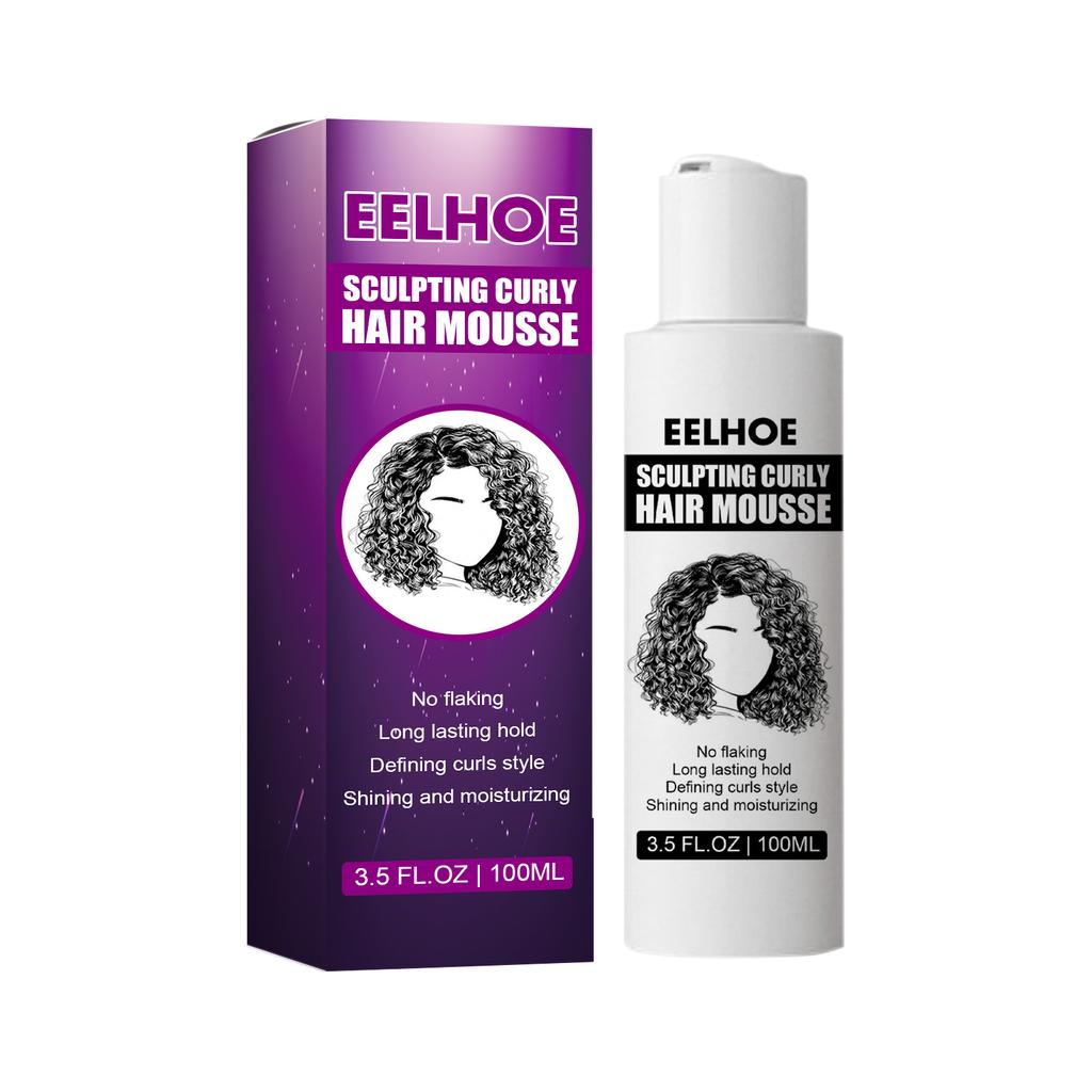 Espuma para Cabello Rizado