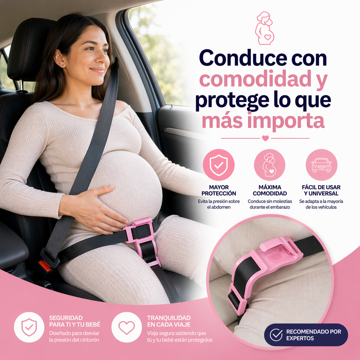 Cinturón Embarazada