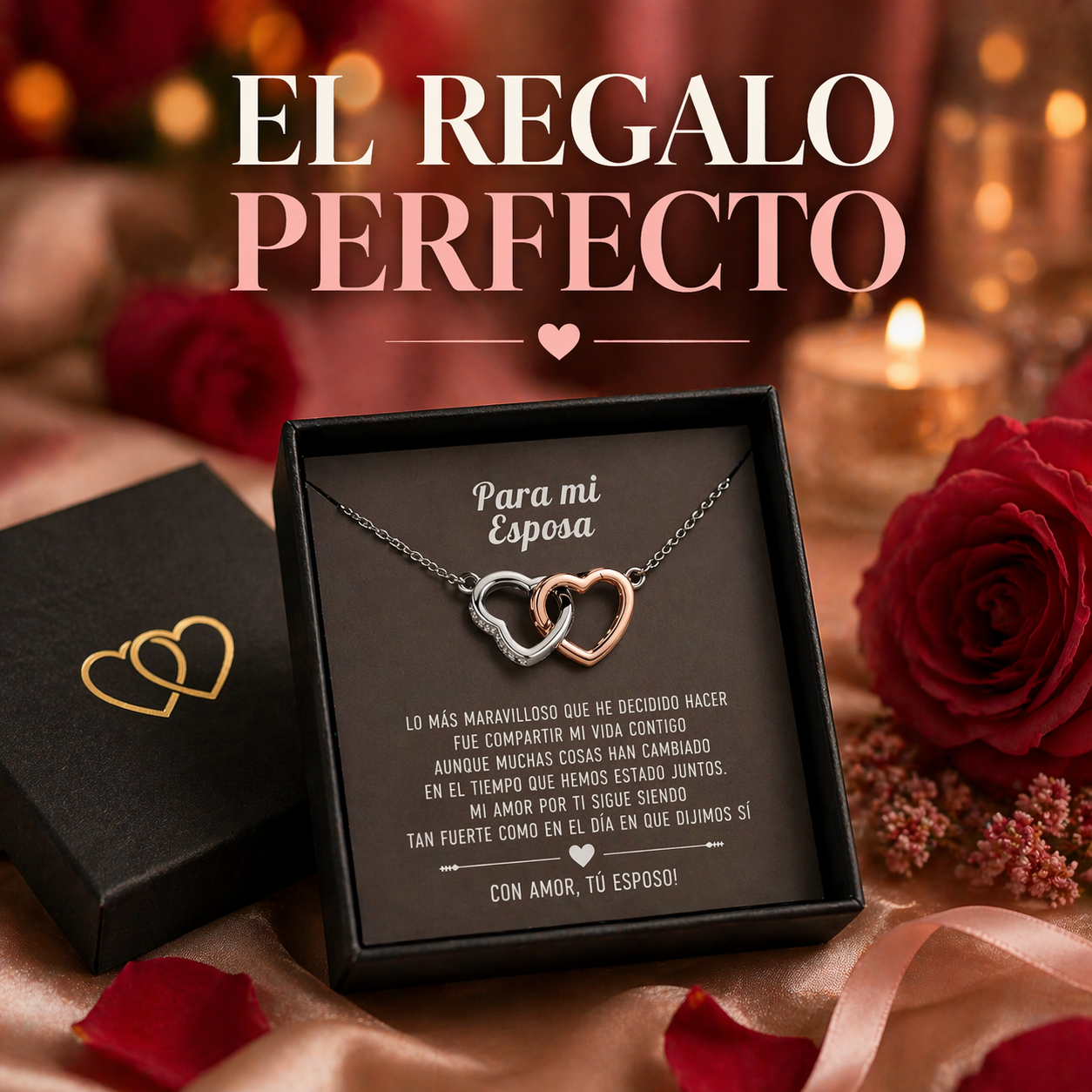 Collar Corazones