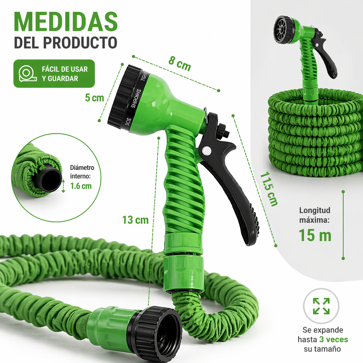 Manguera Extensible