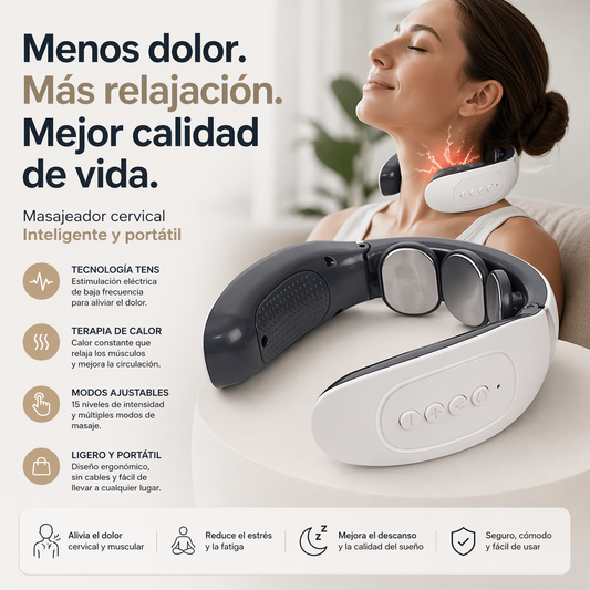 Masajeador Cervical Electromagnético