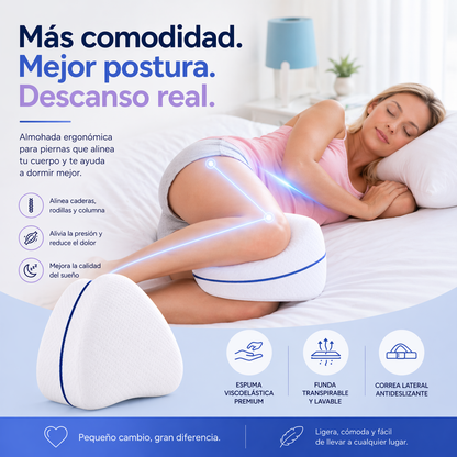 Almohada Ergonómica para Piernas