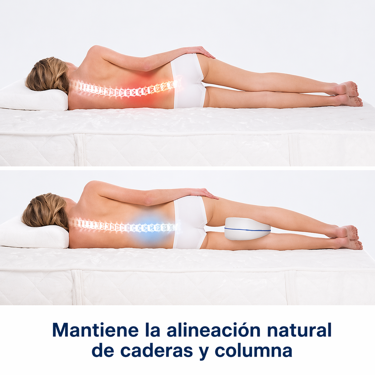 Almohada Ergonómica para Piernas