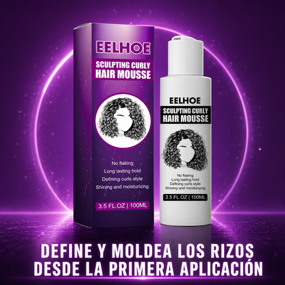 Espuma para Cabello Rizado