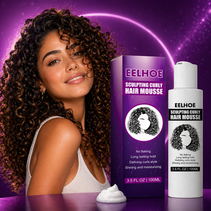 Espuma para Cabello Rizado