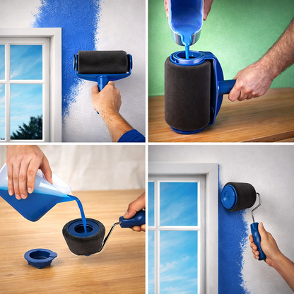 Rodillo de pintura antigoteo + Accesorios gratis