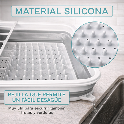 Escurreplatos Plegable