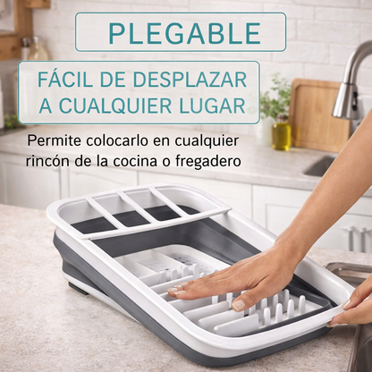 Escurreplatos Plegable