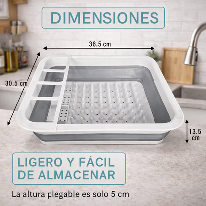 Escurreplatos Plegable